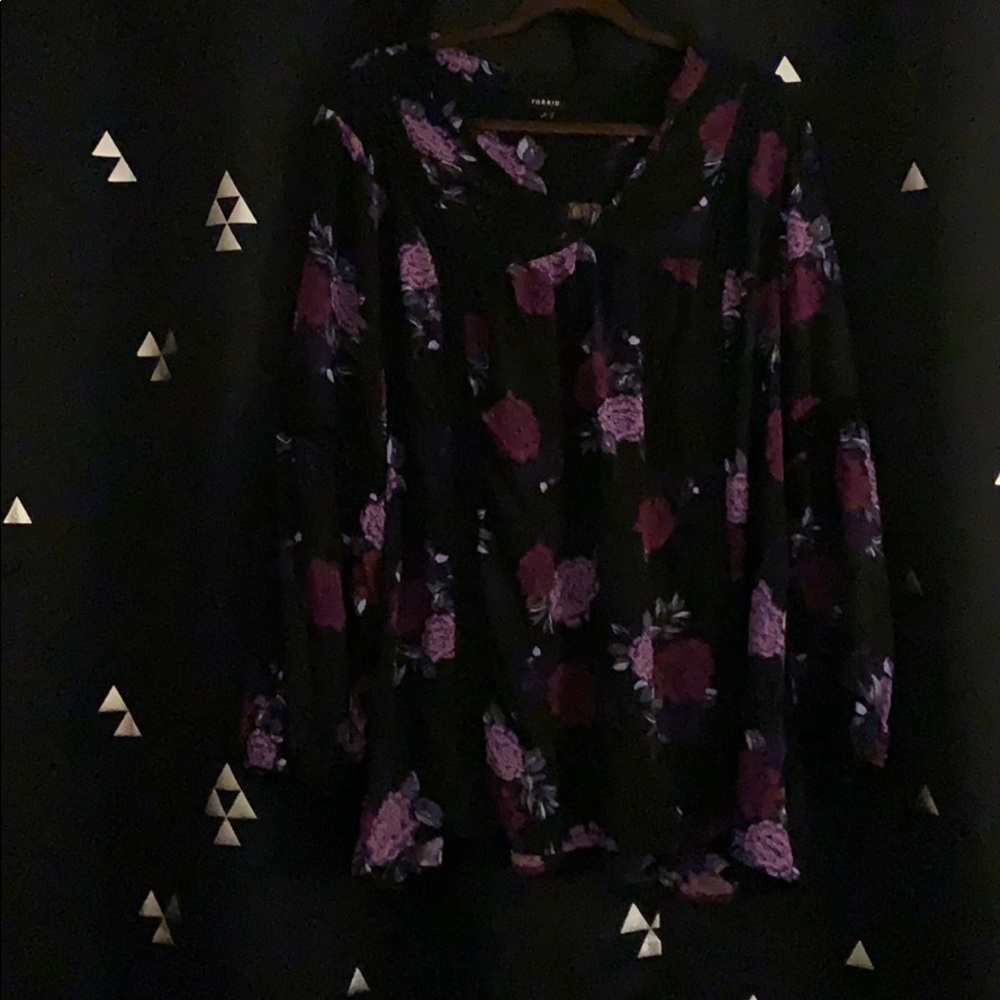 Floral tunic